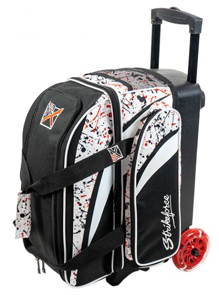KR Strikeforce Cruiser 2 Ball Roller (White/Red/Black Splash)